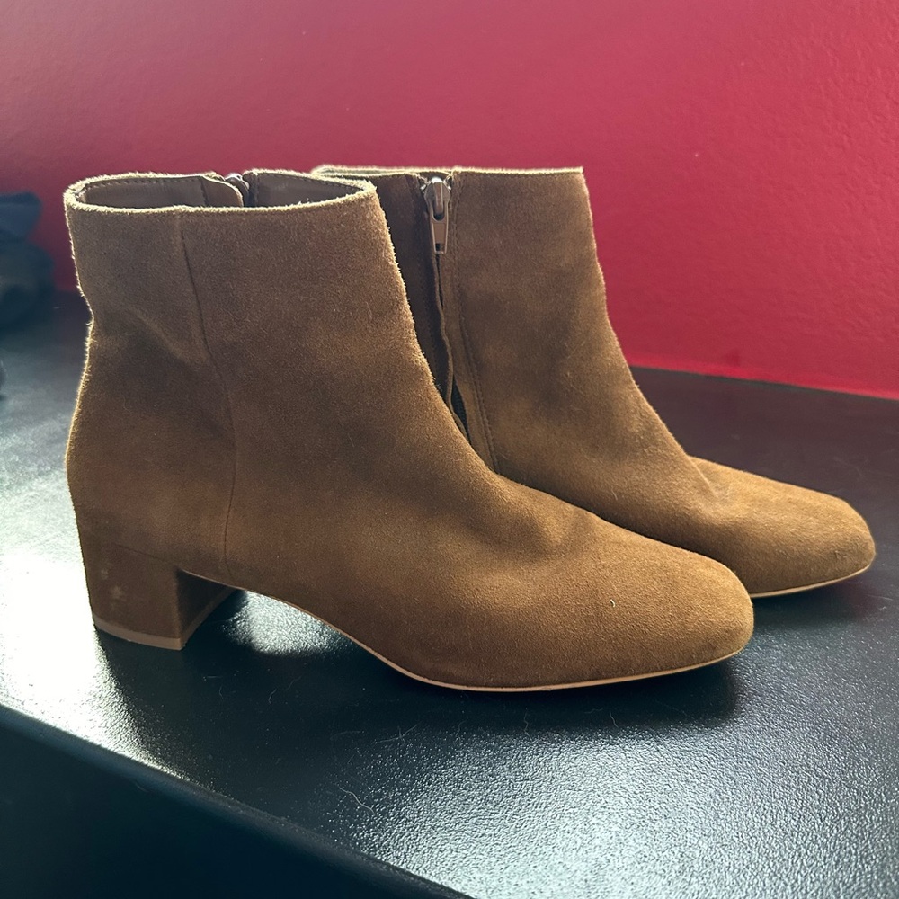 Suede Ankle Boots